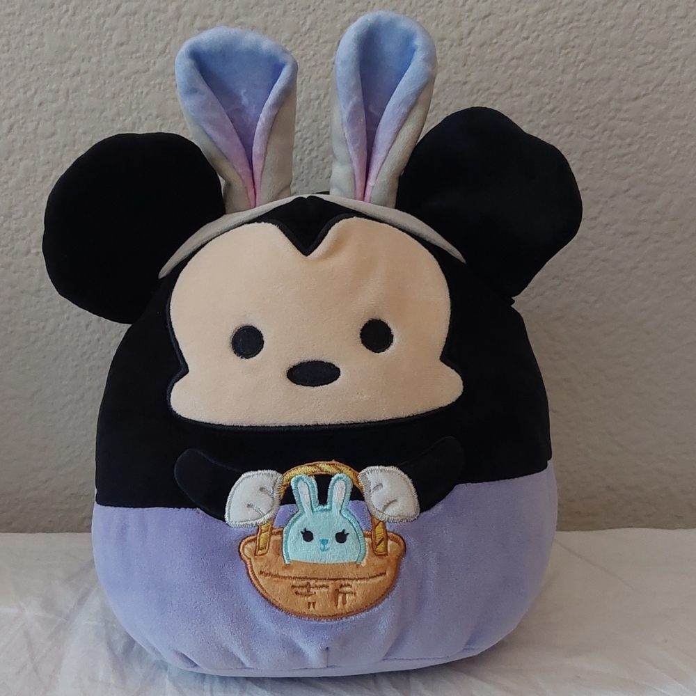 Disney Mickey Mouse Easter Holiday Squishmallows Plush, Stuffed Toy